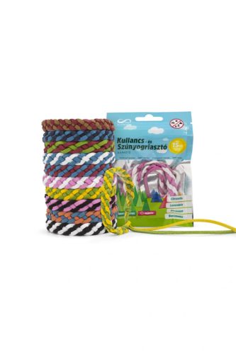 Elysium kullancs- és szúnyogriasztó műbőr karkötő  10 db