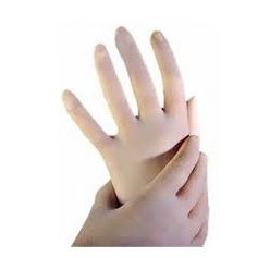 Steril gumi kesztyű latex púderezett 1 pár