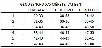 Genu syncro 575 térdortézis