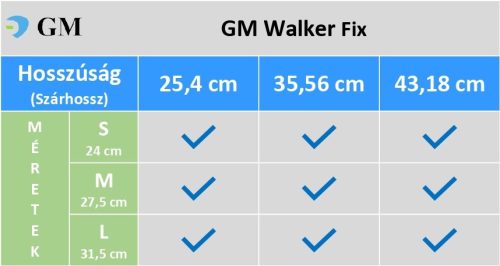 GM Walker fix rögzítő csizma