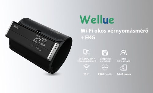 Viatom BP2 Wifi Connect vérnyomásmérő EKG funkcióval