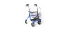 GM 4258 kék acél négykerekű rollátor 130 kg