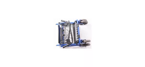 GM 4258 kék acél négykerekű rollátor 130 kg