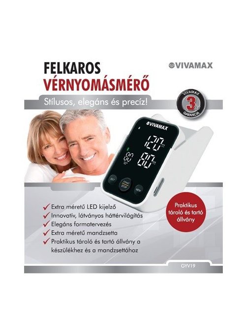 Vivamax vérnyomásmérő - V19