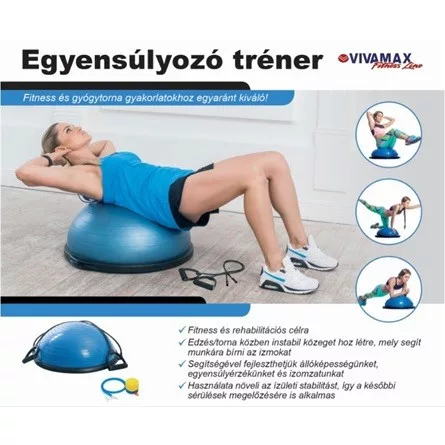 Vivamax Bosu labda-egyensúlyozó tréner - GYVET