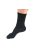 Silversocks Long Ezüstszálas zokni - Fekete