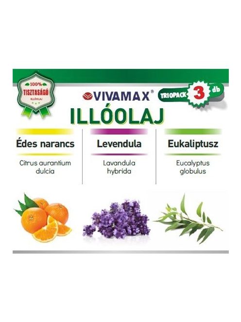 Vivamax Illóolaj csomag - 3 x 10 ml