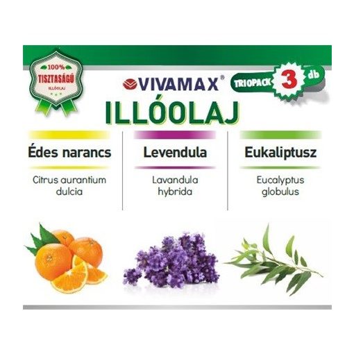 Vivamax Illóolaj csomag  (3 x 10 ml)