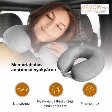 Memóriahabos nyakpárna 