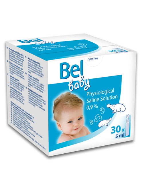 Bel baby fiziológiás sóoldat - 30 db 