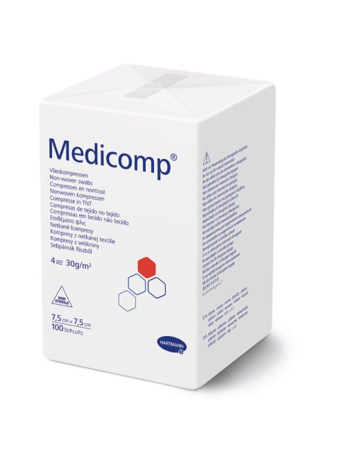 Medicomp sebfedő (7,5x7,5 cm; 100 db) 