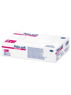 Peha-soft nitrile fehér vizsgálókesztyű - 100 db