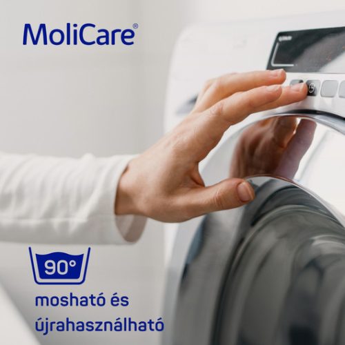 MoliCare® Premium Bed Mat Textil alátét szárnyas 7 csepp (75x85 cm, szárnyakkal; 10 db)