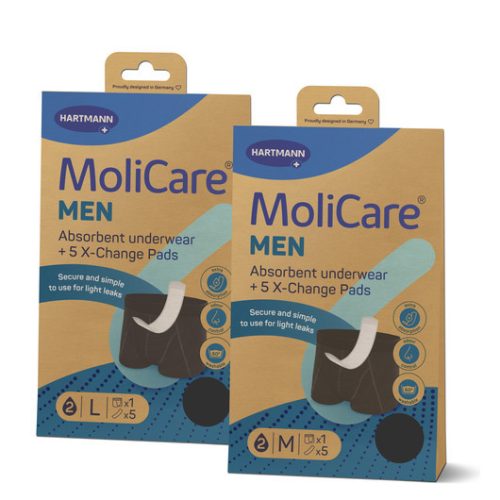 MoliCare® MEN mosható férfi nedvszívó alsónemű 5 db betéttel több méretben
