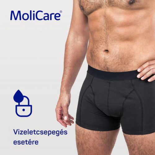 MoliCare® MEN mosható férfi nedvszívó alsónemű 5 db betéttel (L; 1 db)