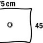 Foliodrape® Protect izoláló lepedő, lyukas, (45x75 cm; 65 db)
