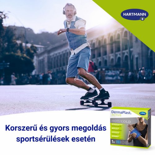 DermaPlast® ACTIVE HOT/COLD hideg/meleg gélpárna (13x14 cm; 1 db)