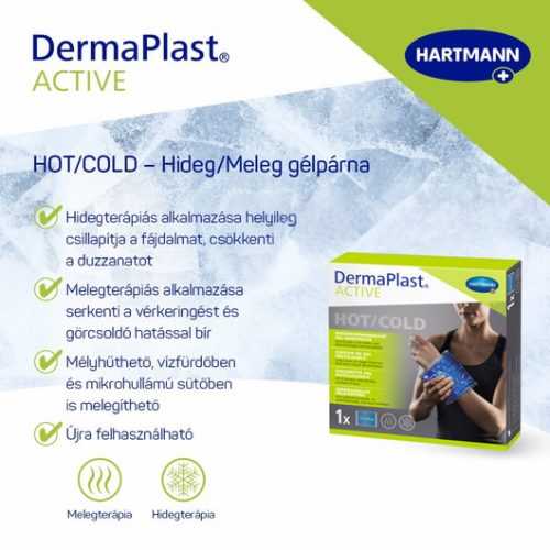 DermaPlast® ACTIVE HOT/COLD hideg/meleg gélpárna (13x14 cm; 1 db)
