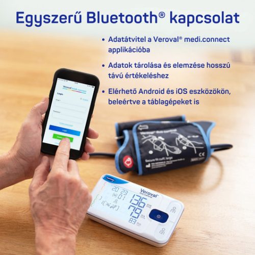 Veroval® duo control felkari vérnyomásmérő (Medium; 1 db)