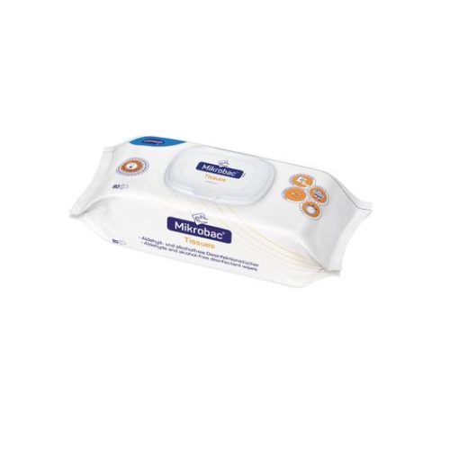 Mikrobac® Tissues felületfertőtlenítő törlőkendő (80db)