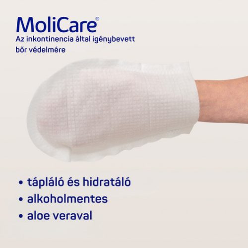 MoliCare® SKIN nedves mosdatókesztyű (8 db)