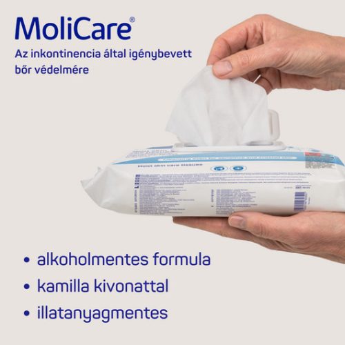 MoliCare® Skin 3in1 nedves törlőkendő (50 db)
