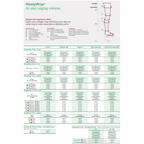 ReadyWrap kompressziós ruhadarab - Comb - 30 cm