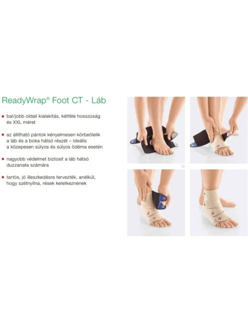 ReadyWrap Foot CT kompressziós ruhadarab - Láb Normál