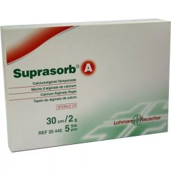 Suprasorb A kálciumalginát szalag 2g/30 cm - 5 db