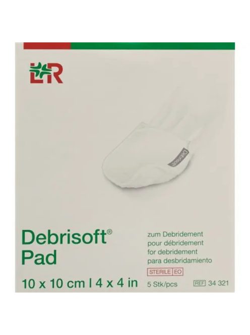 Debrisoft sebtisztító párna steril - 5 db