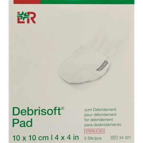 Debrisoft sebtisztító párna steril - 5 db