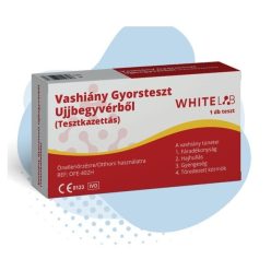 Vashiány Gyorsteszt Ujjbegyvérből - WhiteLAB 1 db