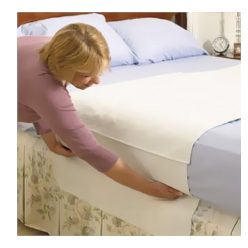  Vízhatlan matracvédő harántlepedő frottír PVC ( 120X100CM)