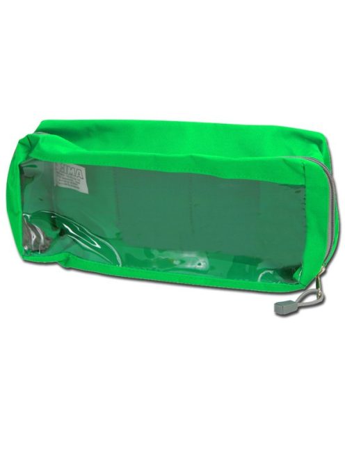 Orvosi és sürgősségi táskába tároló táska - zöld