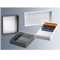 Tárgylemez tartó doboz 25 db-os