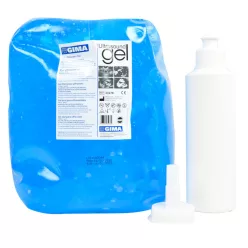 GIMA kék ultrahang gél 5 liter lágyballonos
