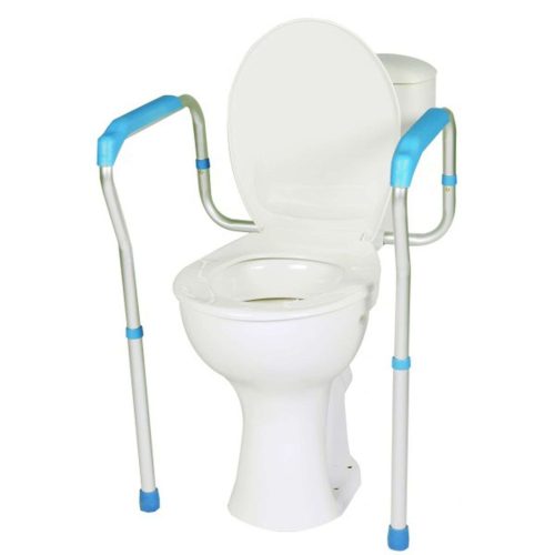 Biztonsági keret wc-hez két lábbal 