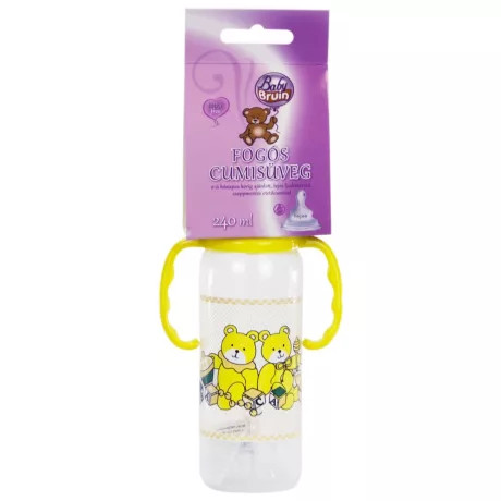 Cumisüveg fogóval 125 ml