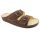 Salus Férfi Kétcsatos Papucs Barna 42