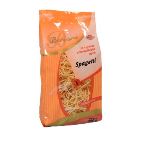 Barbara gluténmentes tészta spagetti 200 g