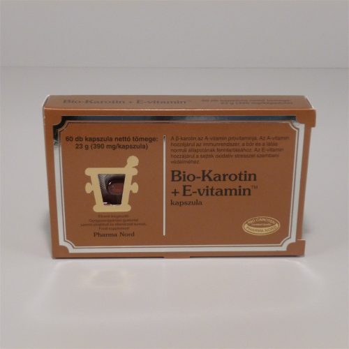 Bio-karotin+e-vitamin kapszula 60 db