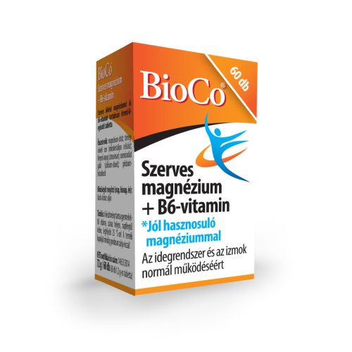 Bioco szerves magnézium b6-vitamin tabletta 60 db