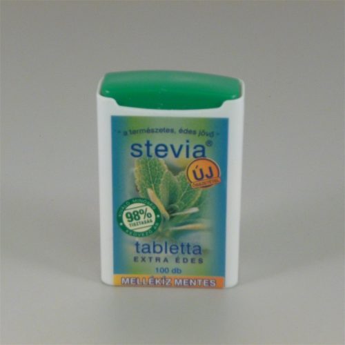 Stevia tabletta mellékíz mentes 100 db