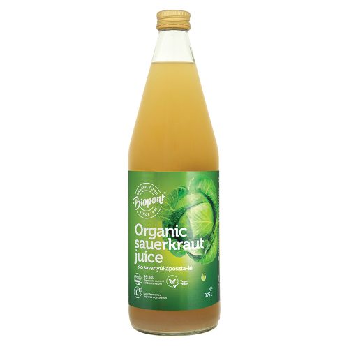 Biopont bio savanyúkáposzta-lé 750 ml