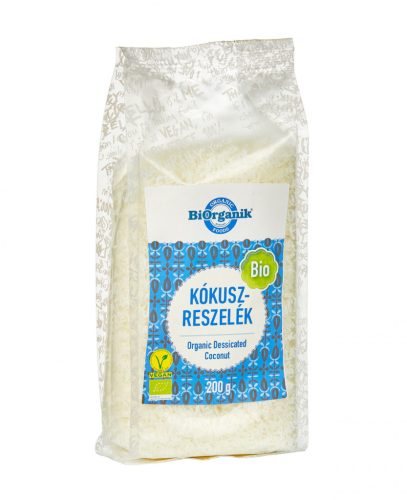 Biorganik bio kókuszreszelék 200 g