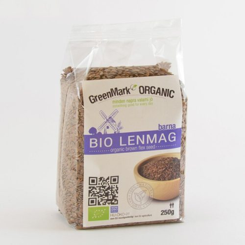 Greenmark bio lenmag barna 250 g