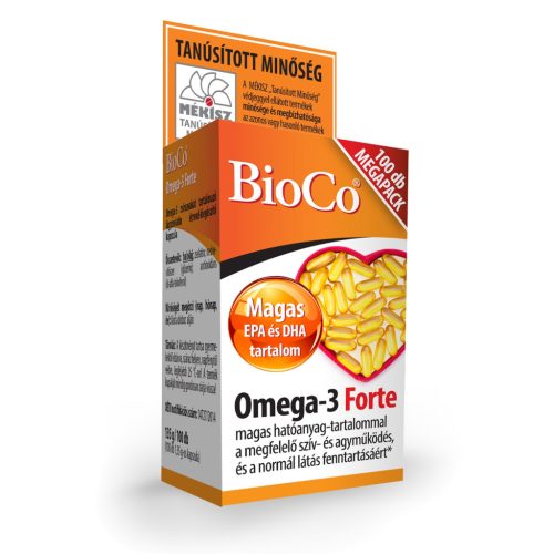 Bioco omega-3 forte kapszula 100 db