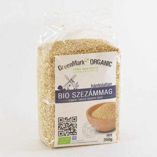 Greenmark bio szezámmag hántolatlan 250 g