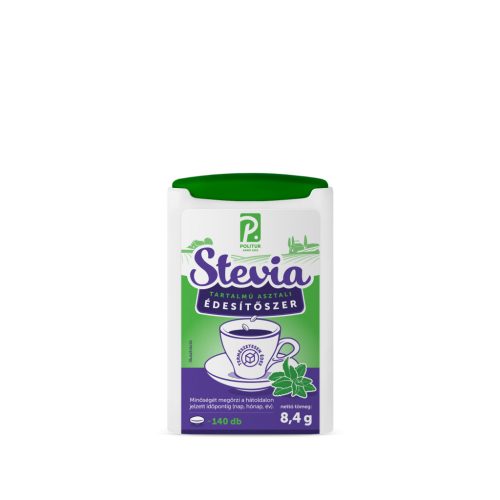 Politur stevia tartalmú édesítő tabletta 140 db