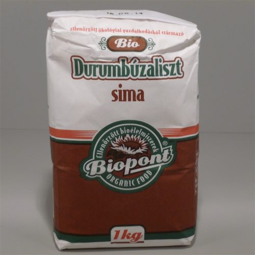 Biopont bio durumbúzaliszt sima 1000 g